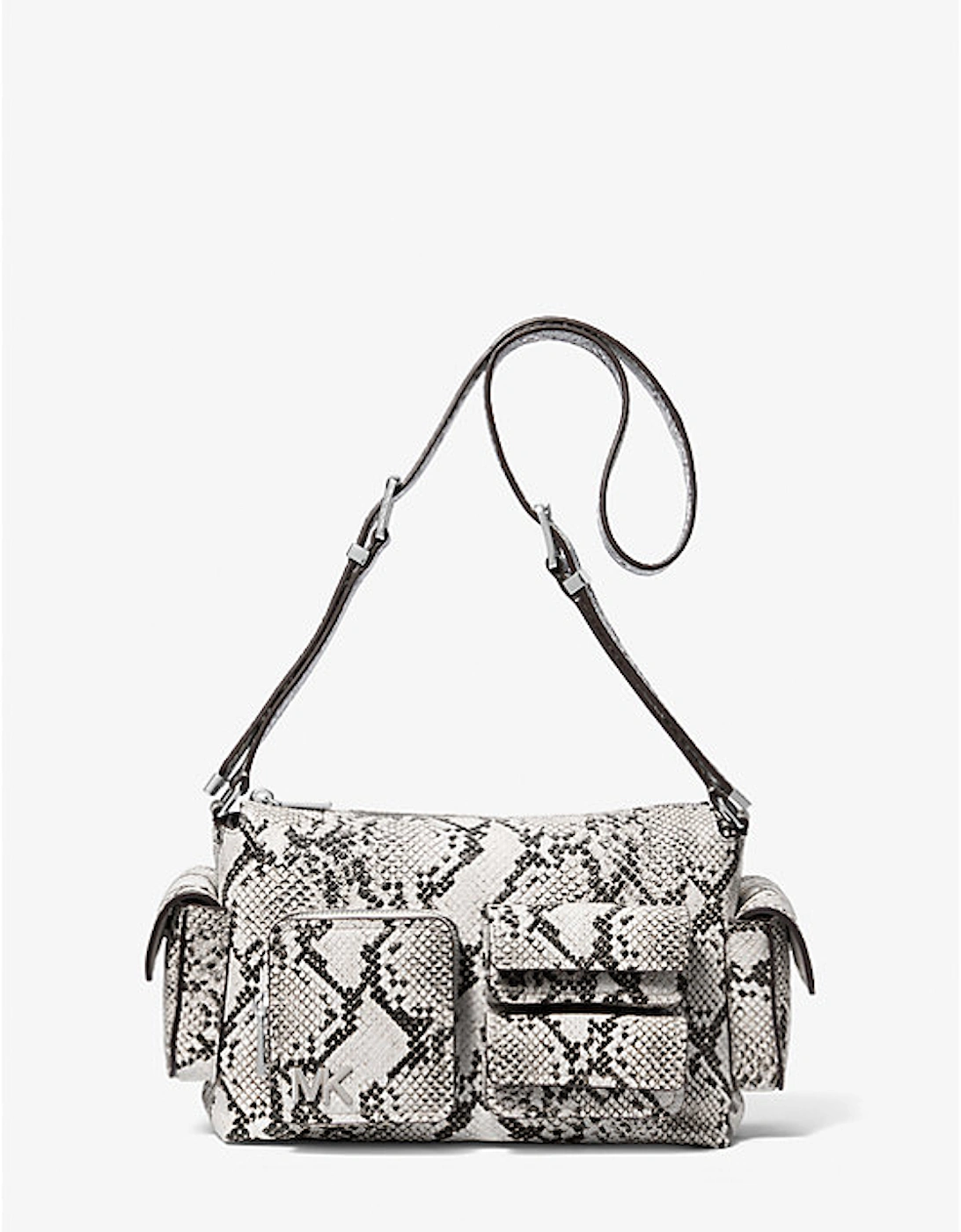 Dakota Medium Snake Embossed Leather Shoulder Bag, 2 of 1