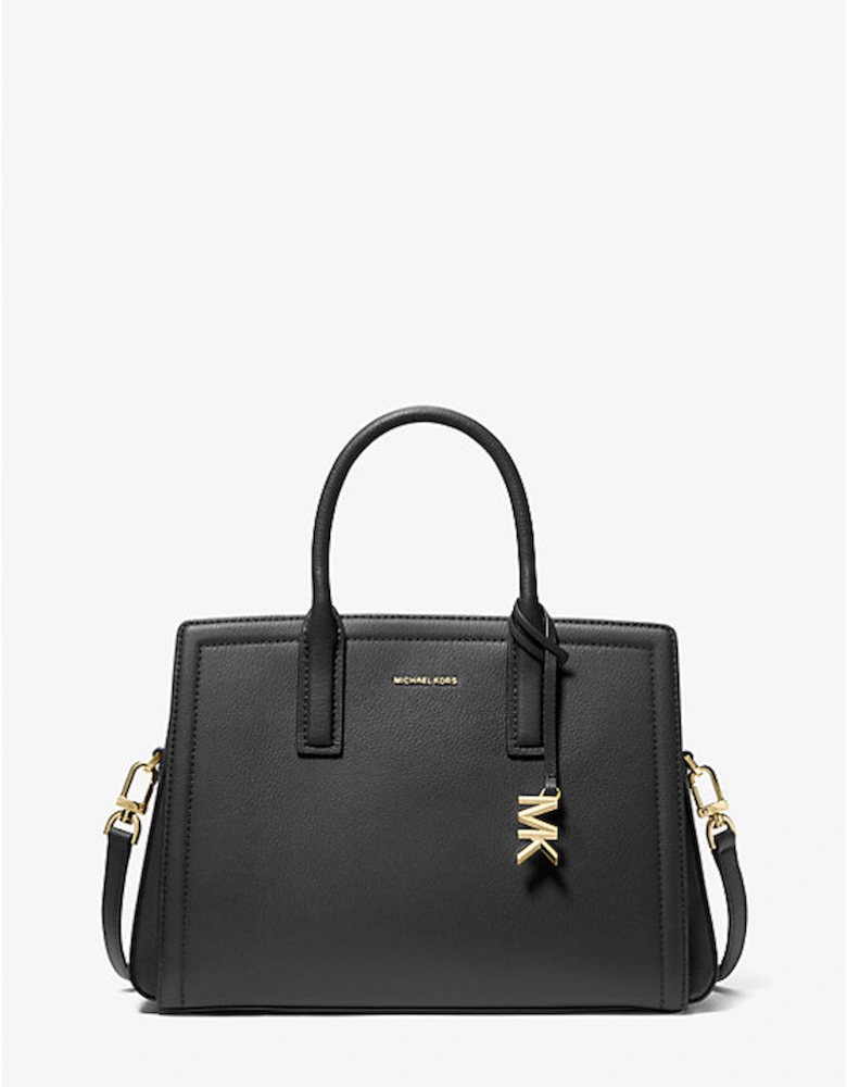 Laila Medium Leather Satchel