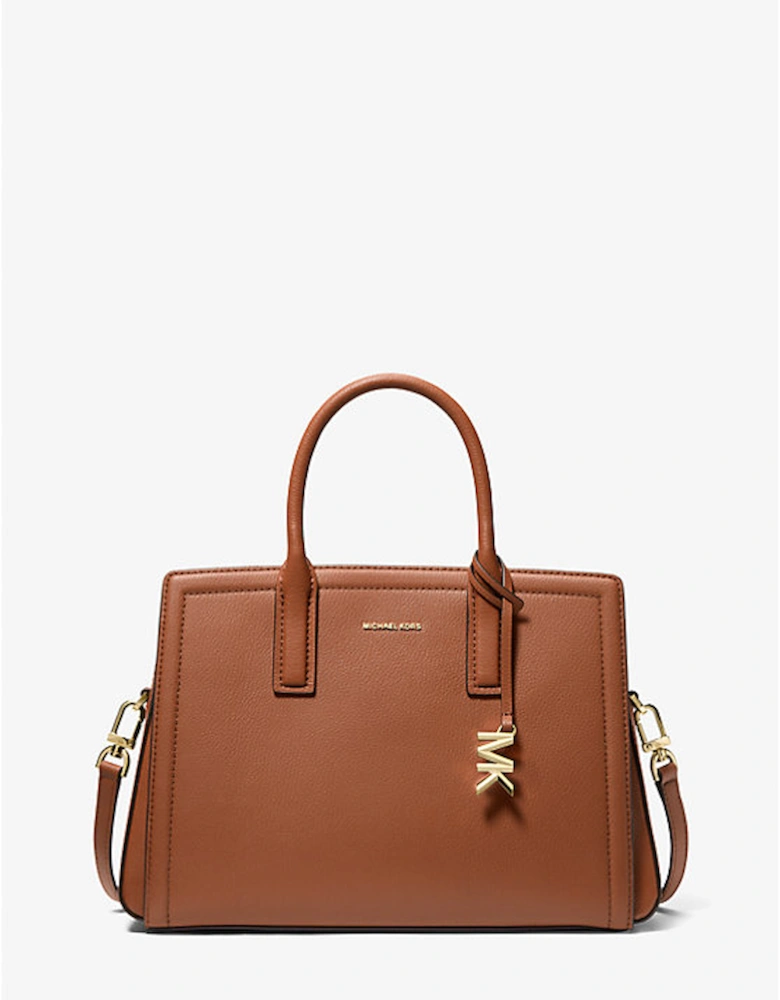 Laila Medium Leather Satchel