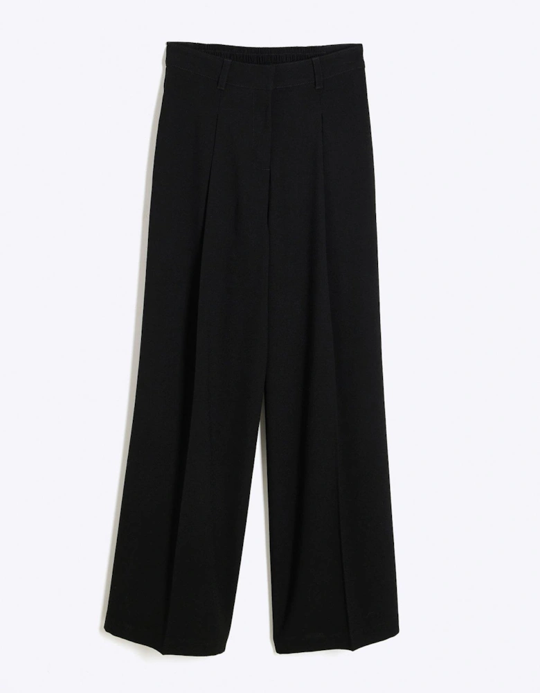 Wide Leg Trouser - Black