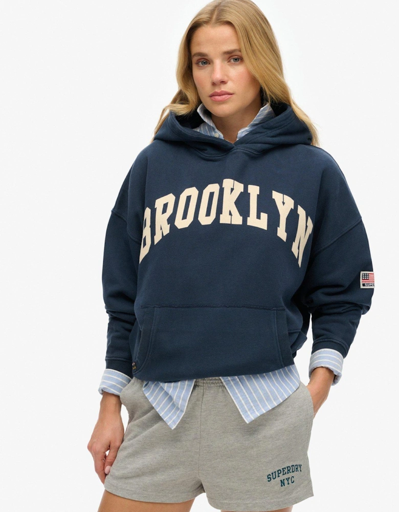 Athletic Essentials Relaxed Hoodie - Navy