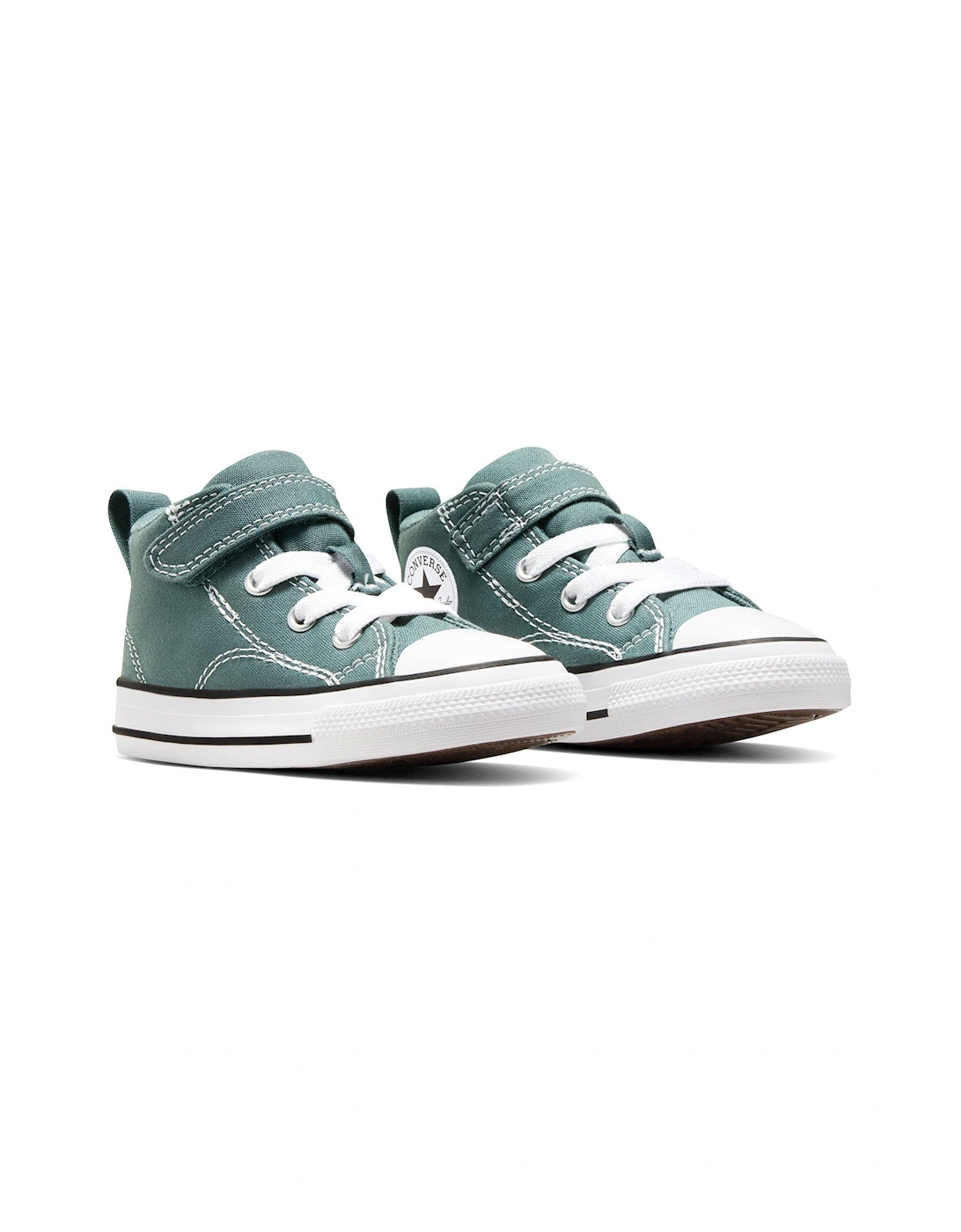 Kids Chuck Taylor All Star Malden Street 1v Canvas Mid Top - Green