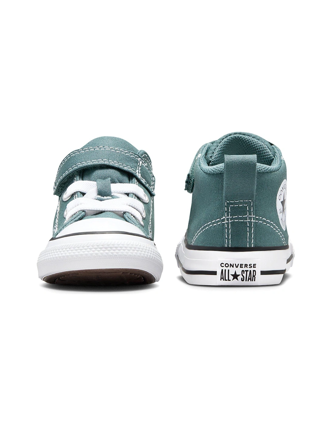 Kids Chuck Taylor All Star Malden Street 1v Canvas Mid Top - Green