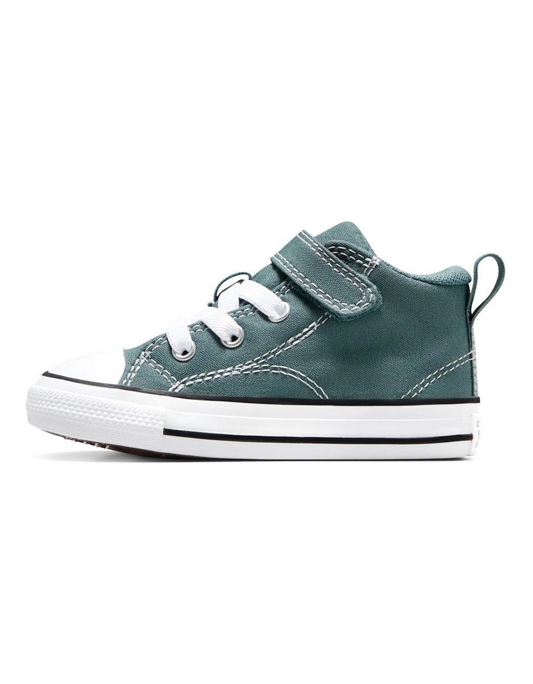 Kids Chuck Taylor All Star Malden Street 1v Canvas Mid Top - Green