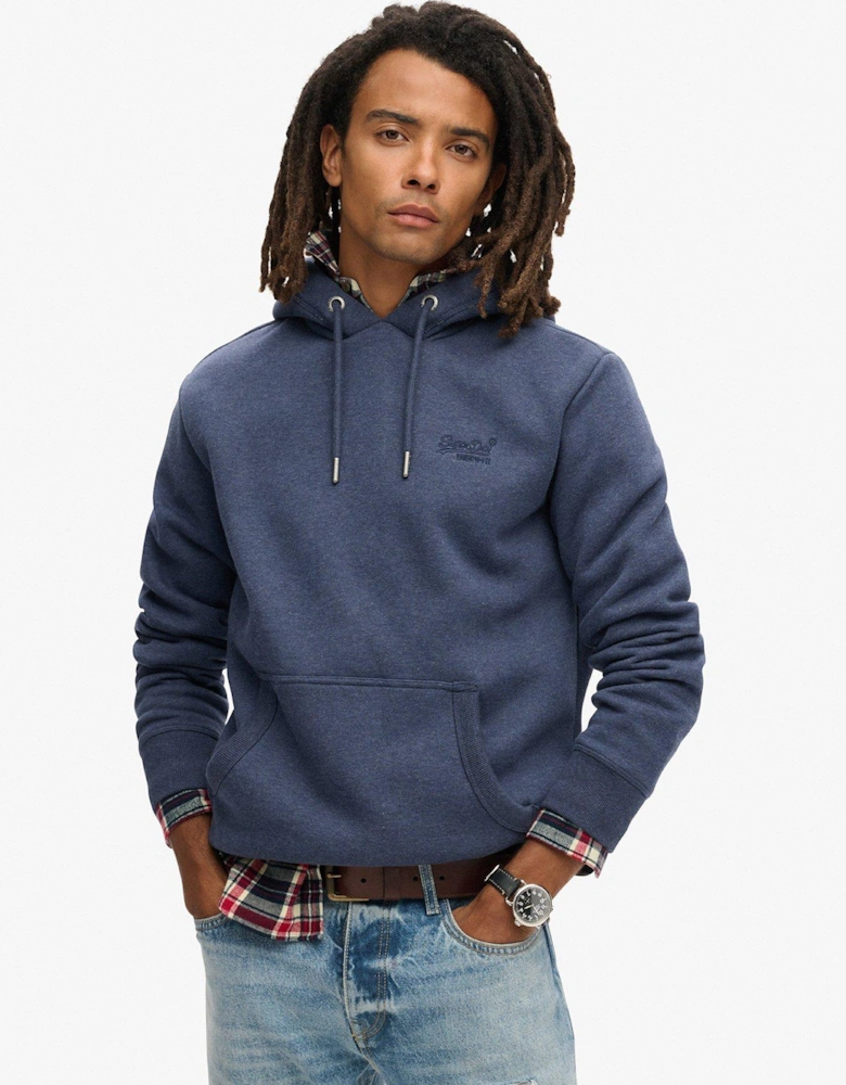 Essential Logo Pullover Hoodie - Navy