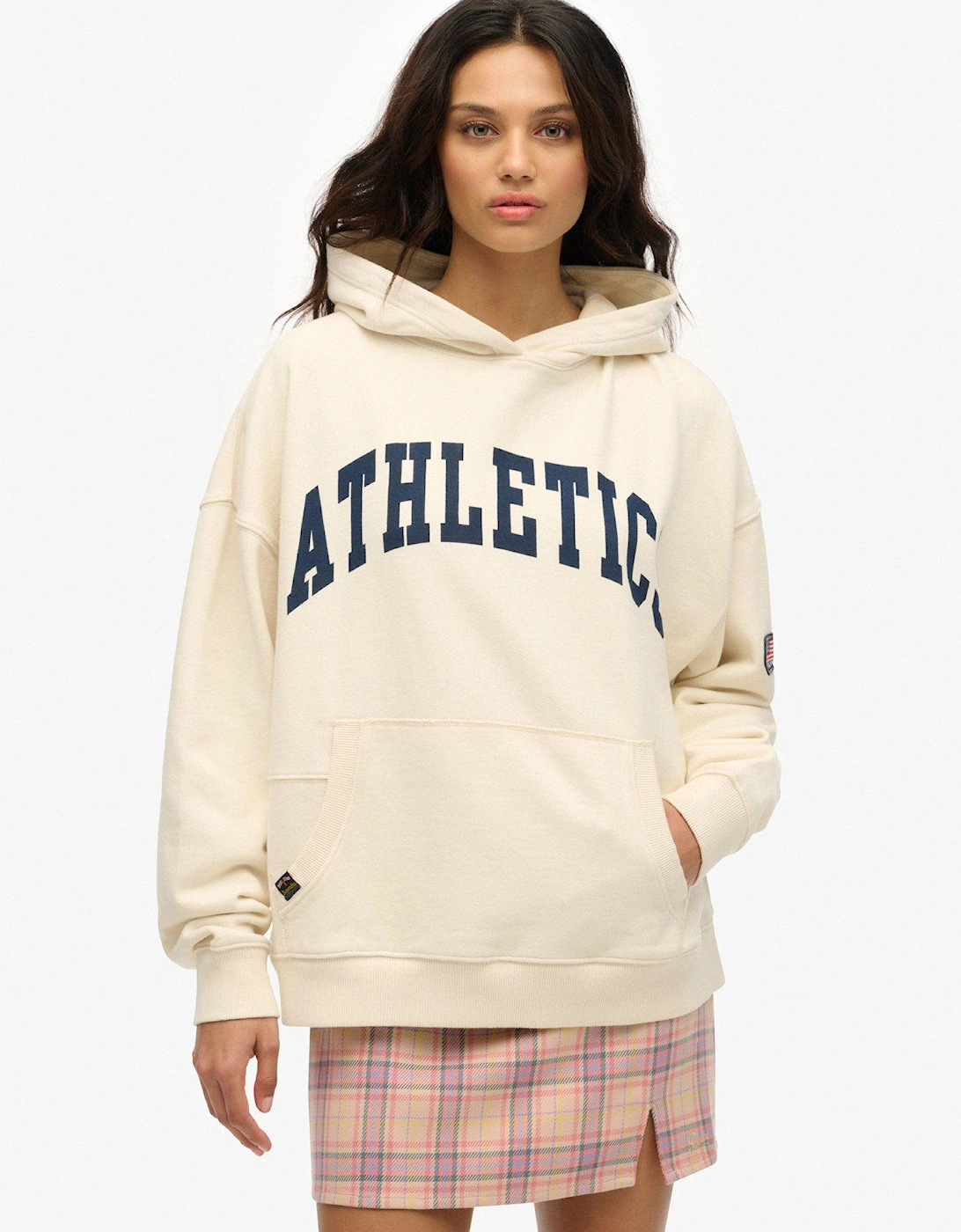 Athletic Essentials Relaxed Hoodie - White, 2 of 1