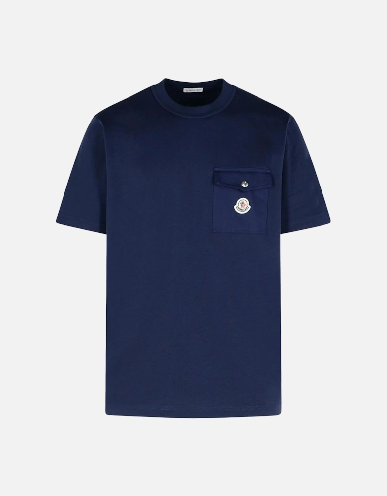 Archive Cotton Pocket T-Shirt Navy