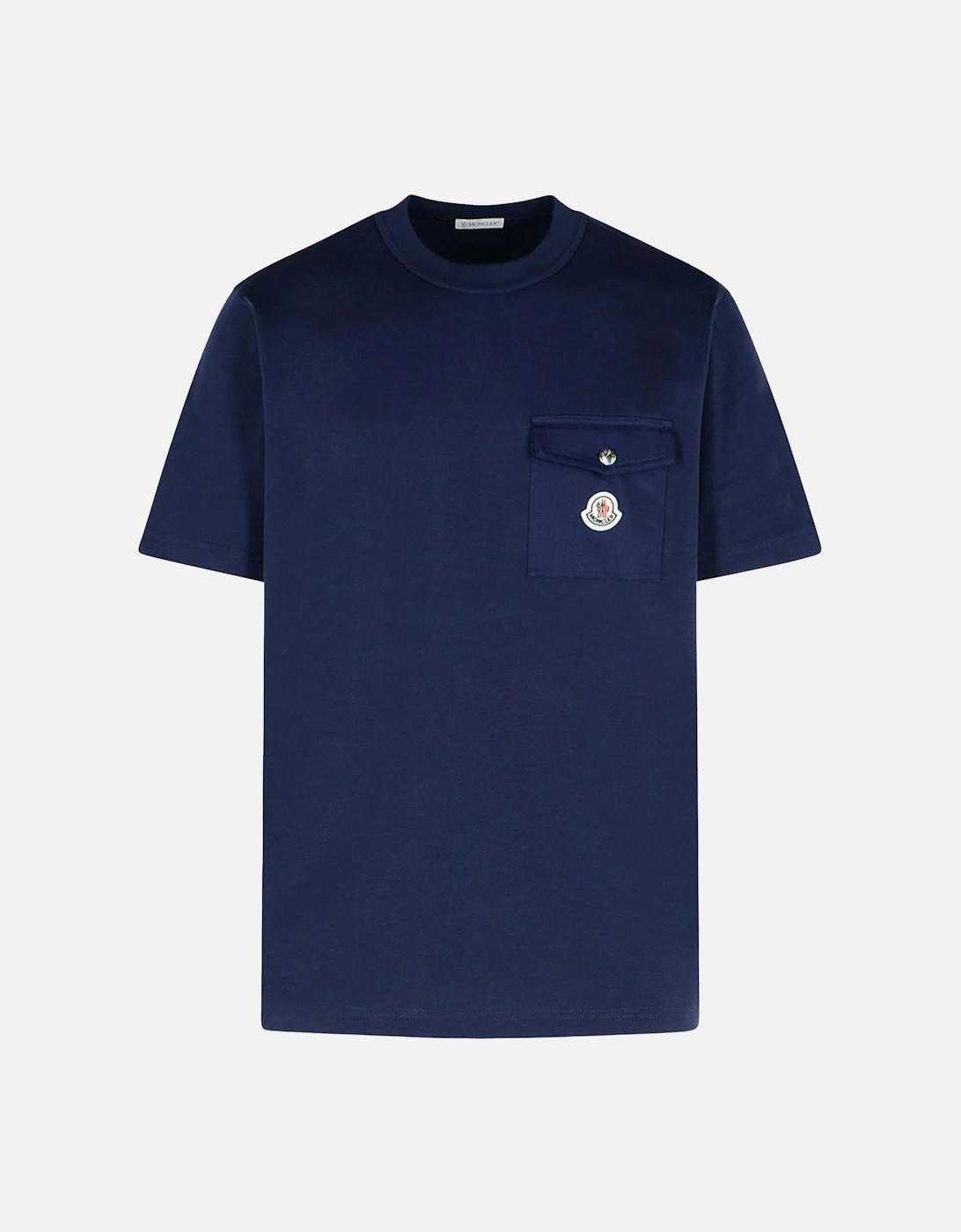 Archive Cotton Pocket T-Shirt Navy, 3 of 2