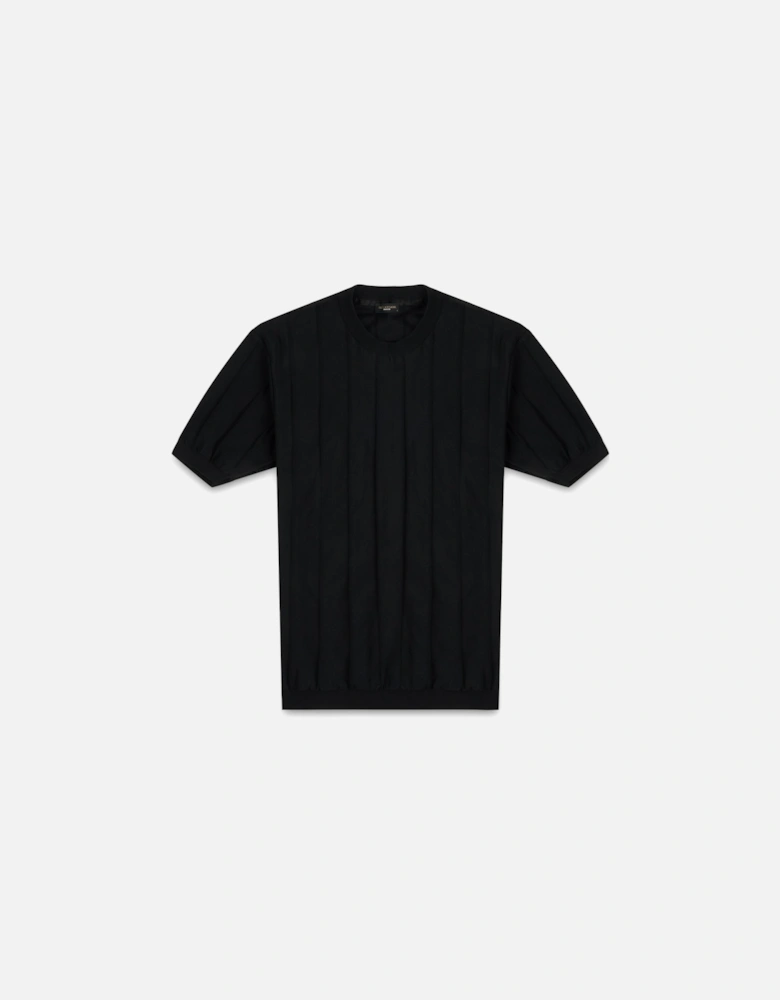 Fresco Cotton T-Shirt Black