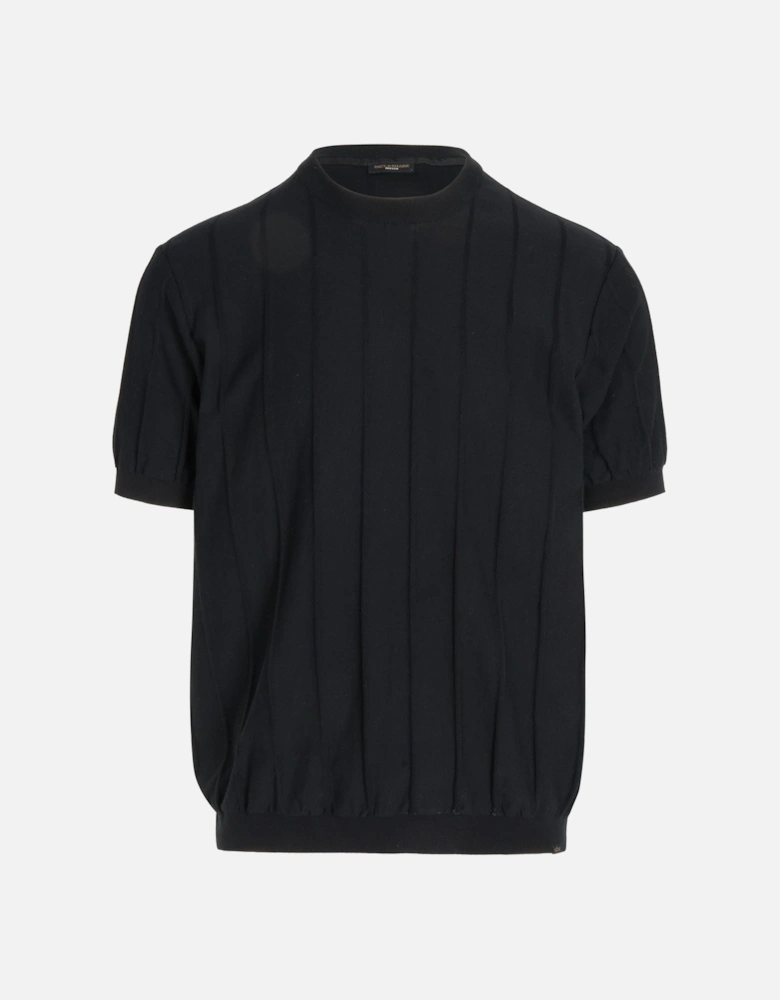 Fresco Cotton T-Shirt Black