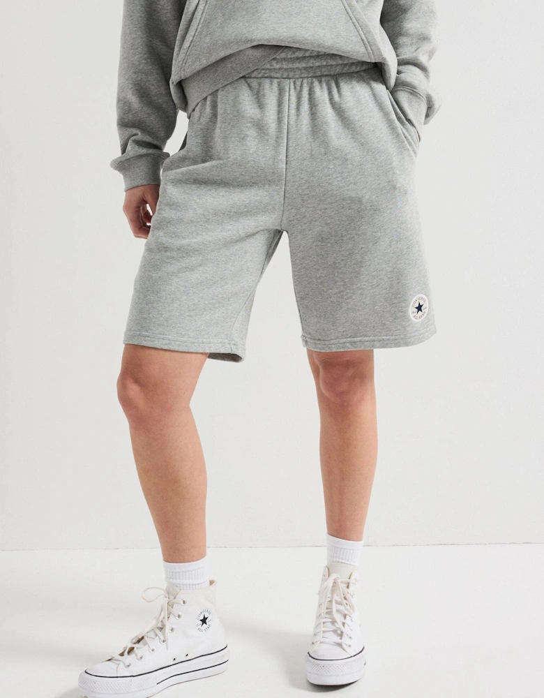 Womens Standard Fit Core Chuck Patch Short - Grey