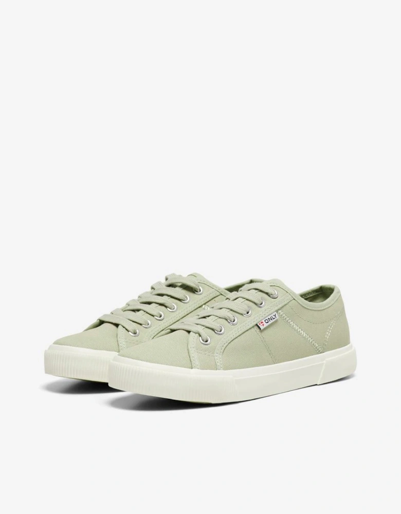 Women's Nicola Canvas Sneaker Granite Green