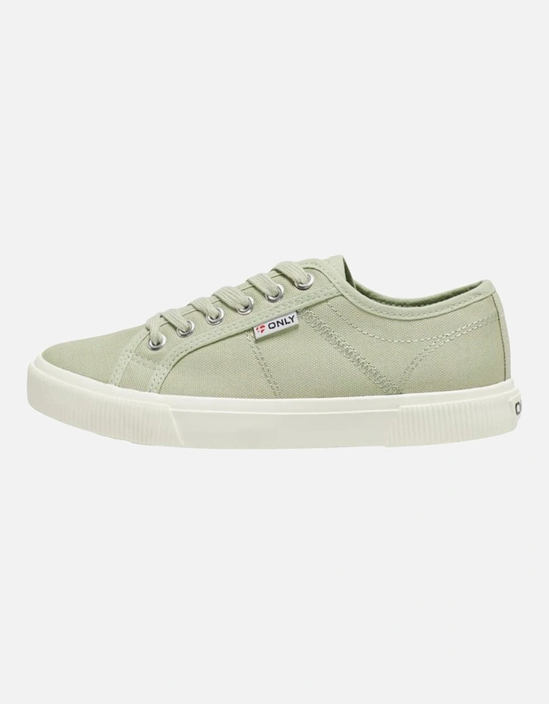 Women's Nicola Canvas Sneaker Granite Green