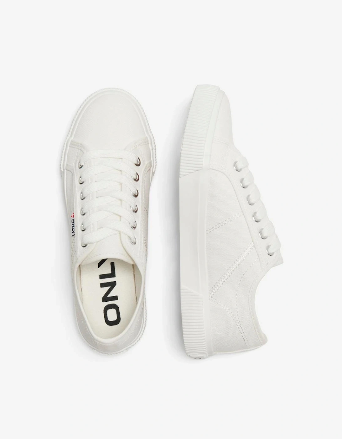 Women's Nicola Canvas Sneaker White