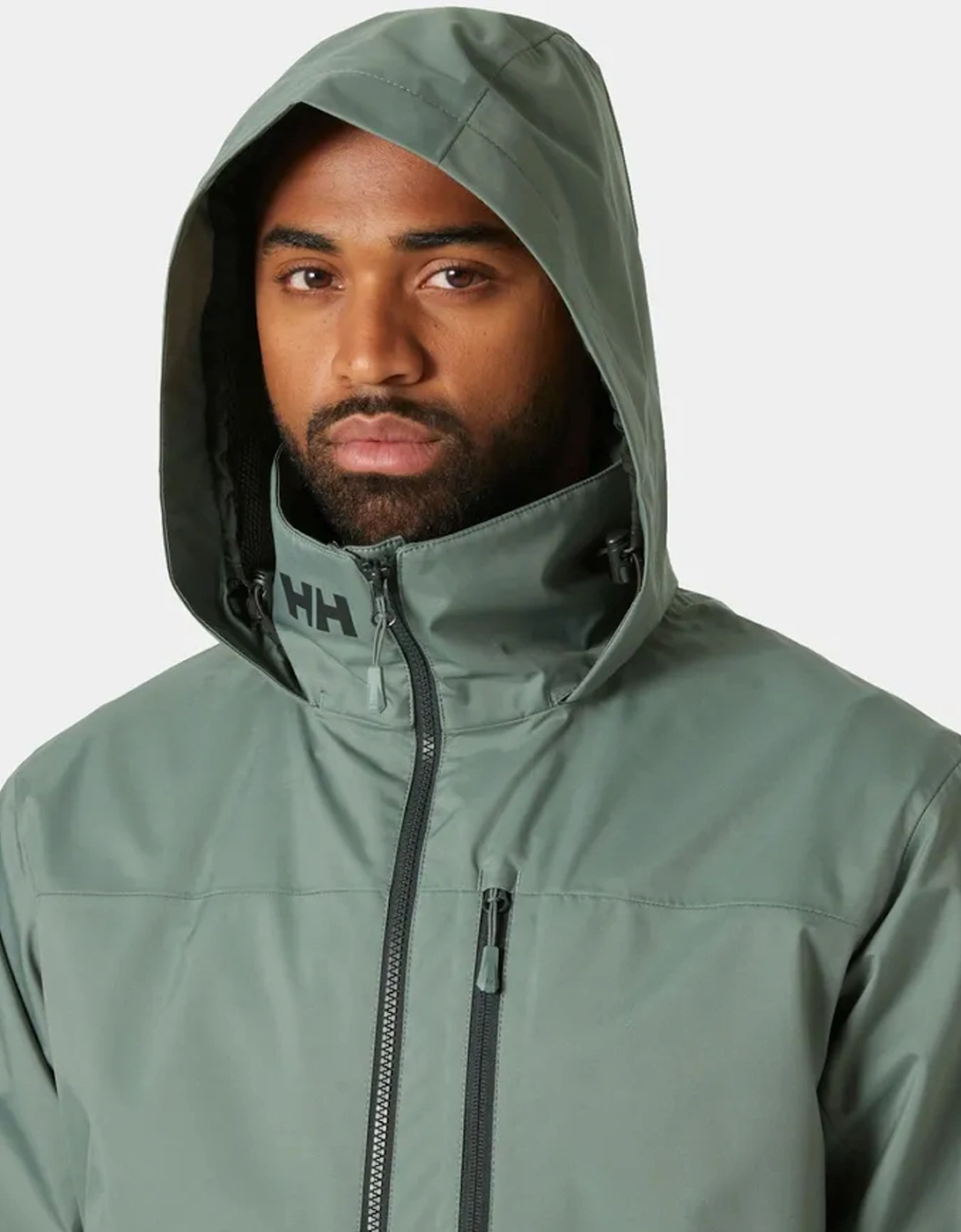 Men's Crew Hooded Jacket 2.0 Grey Cactus