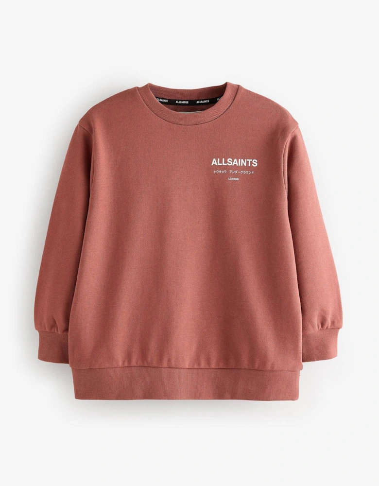 Boys Underground Sweatshirt - Brown