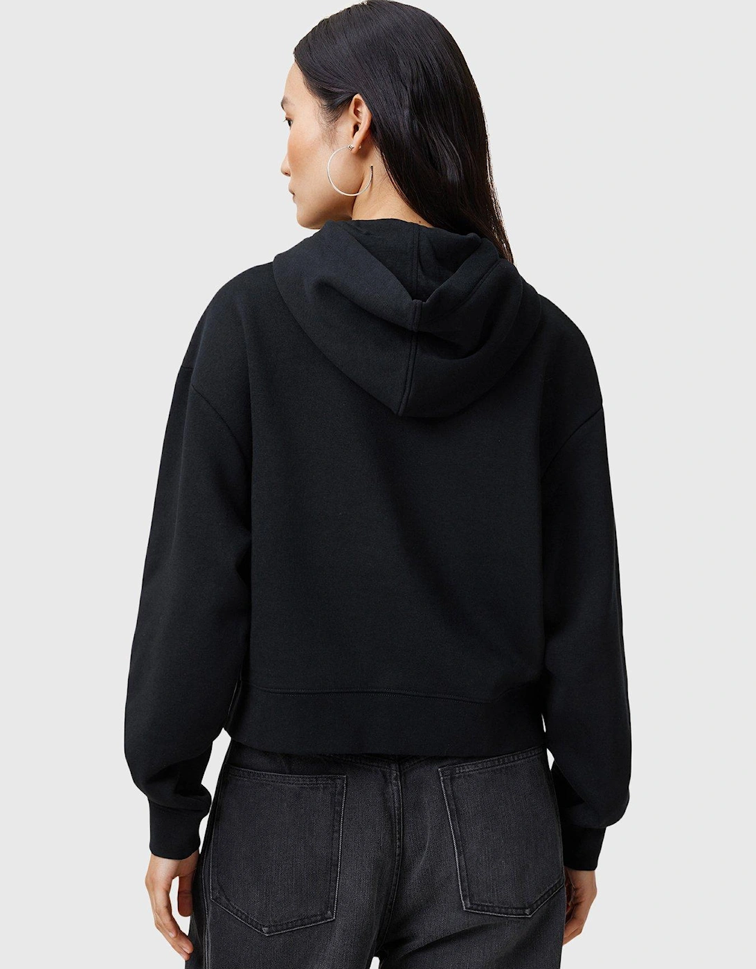 Pippa Flow Embellished Hoodie - Black