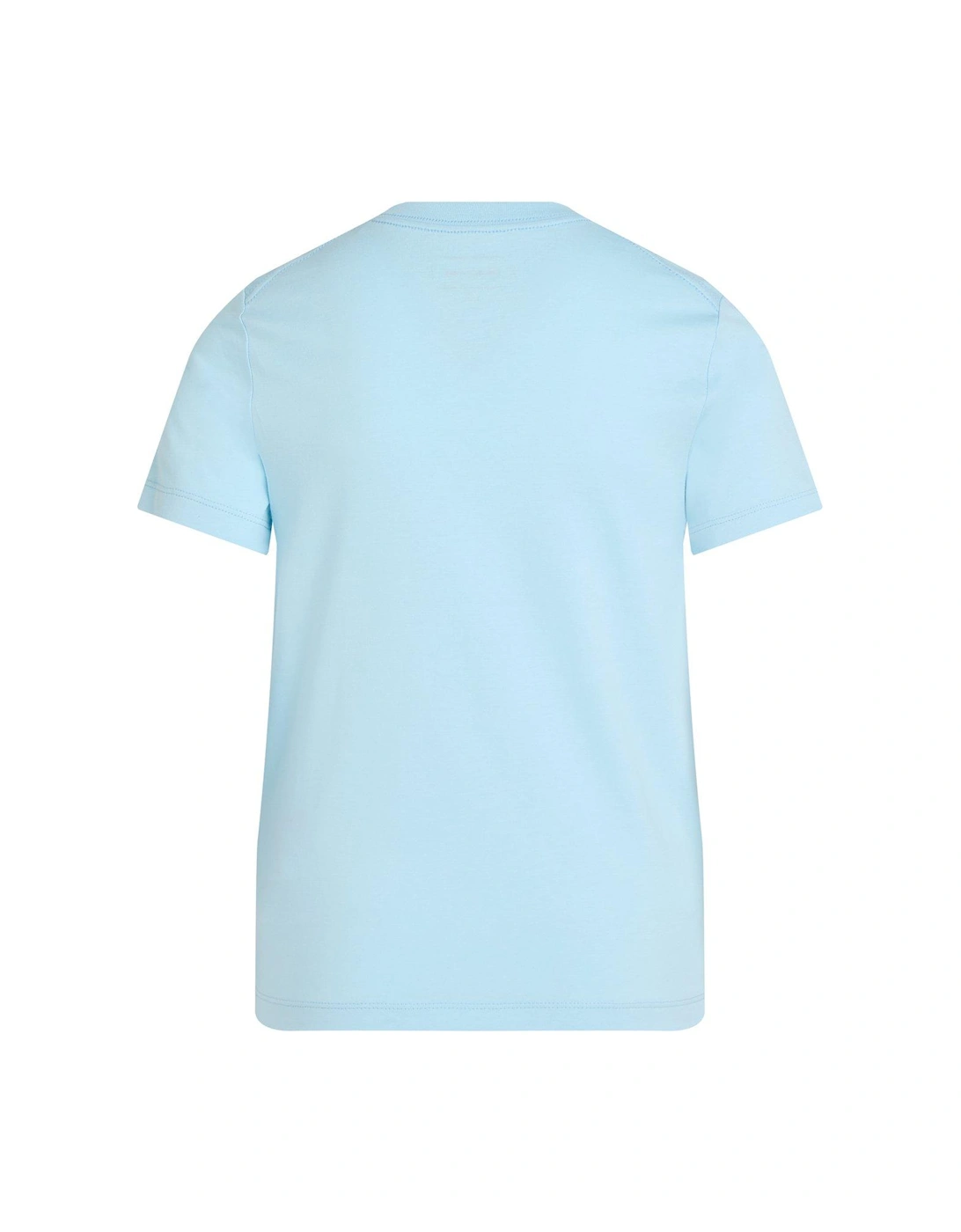 Kids Ck Monogram Short Sleeve T-Shirt - Blue