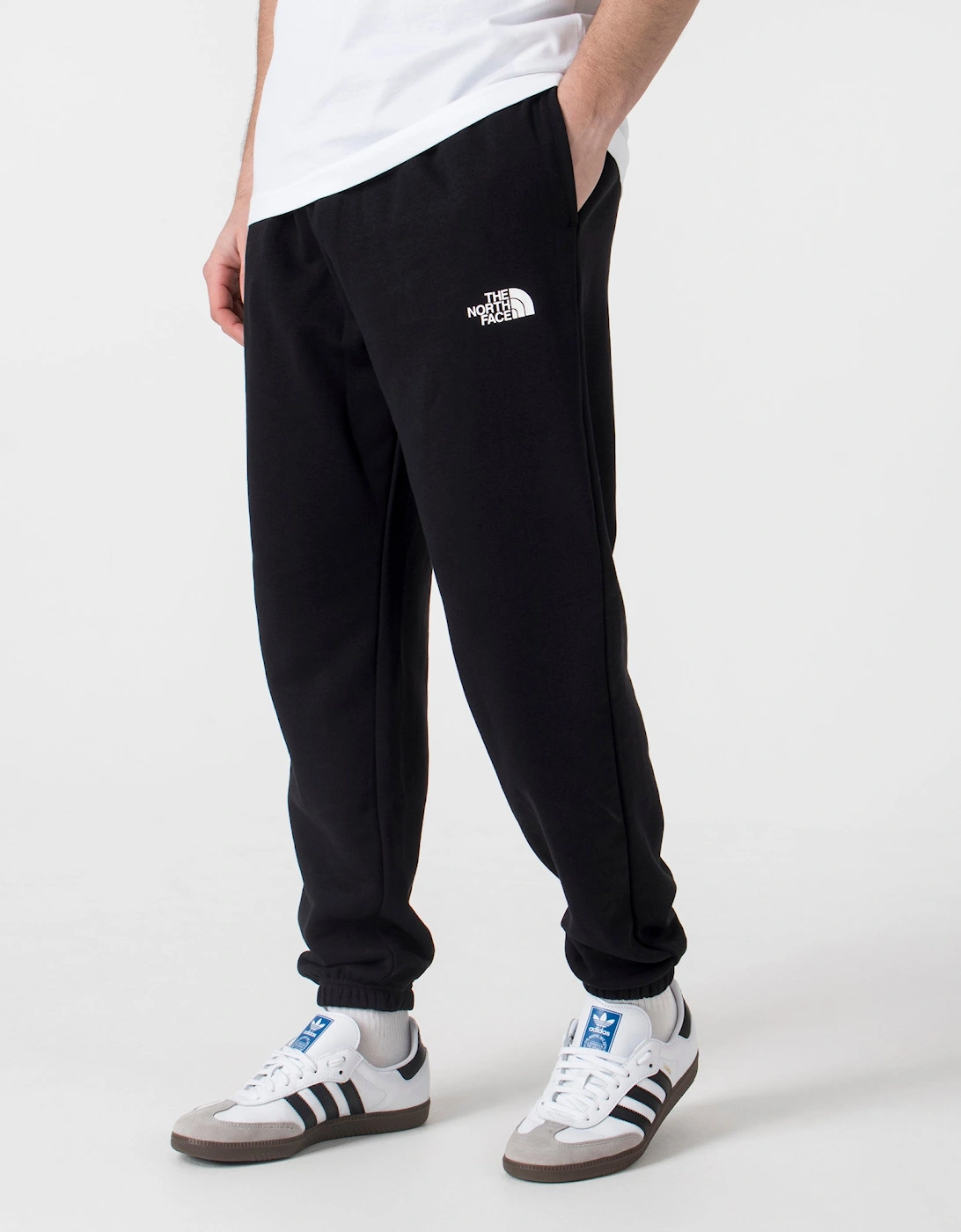 Regular Fit Simple Dome Light Tapered Joggers