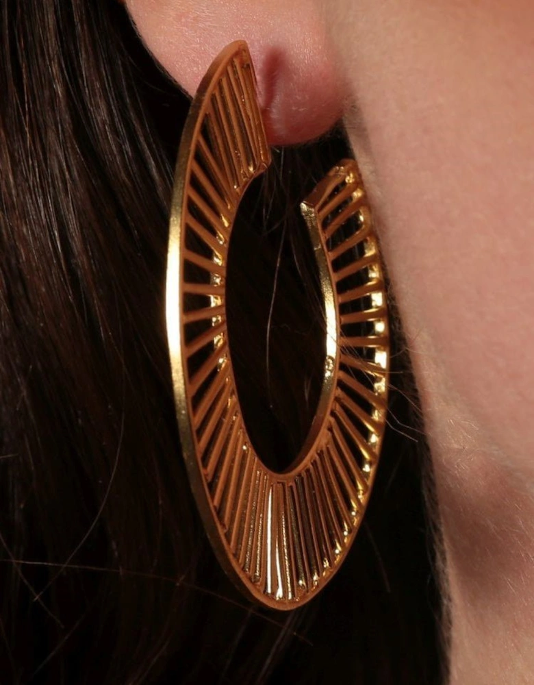  Earrings Grid Hoops