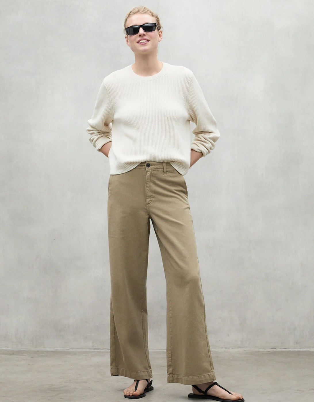 Ecoalf Women's Vallsalf Pants - Incense - Size: 34