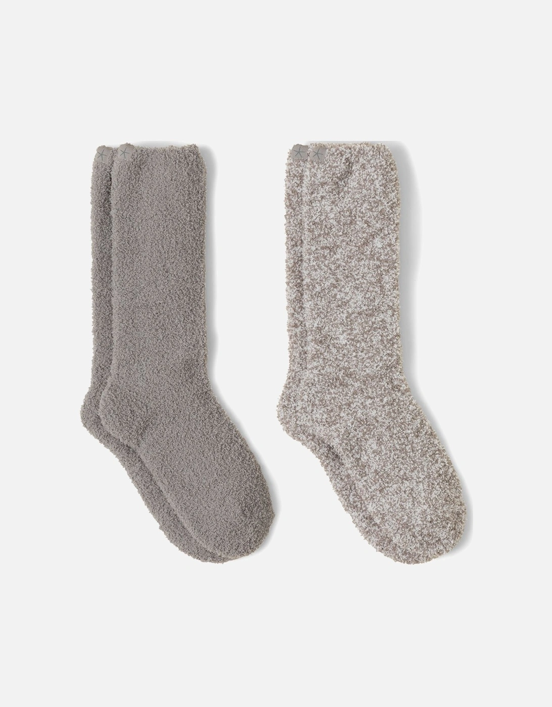 Barefoot Dreams Women's CozyChic 2 Pair Sock Set - Grey - Size: OS