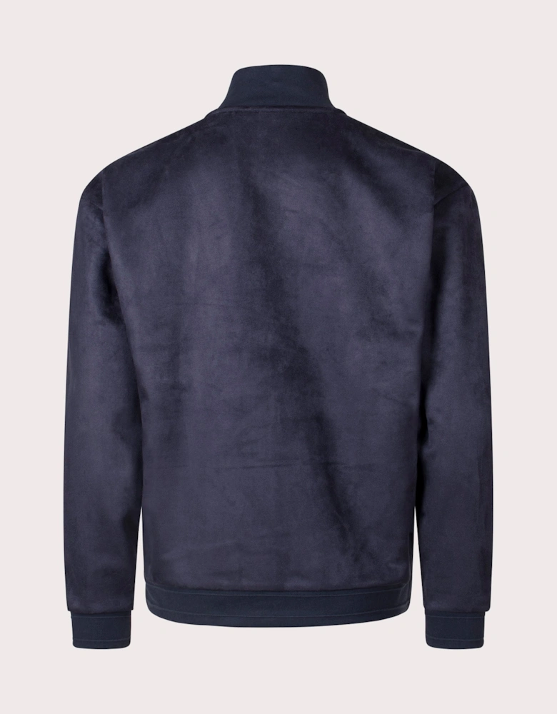 Sutton Suede Track Top