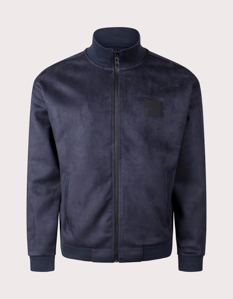 Sutton Suede Track Top