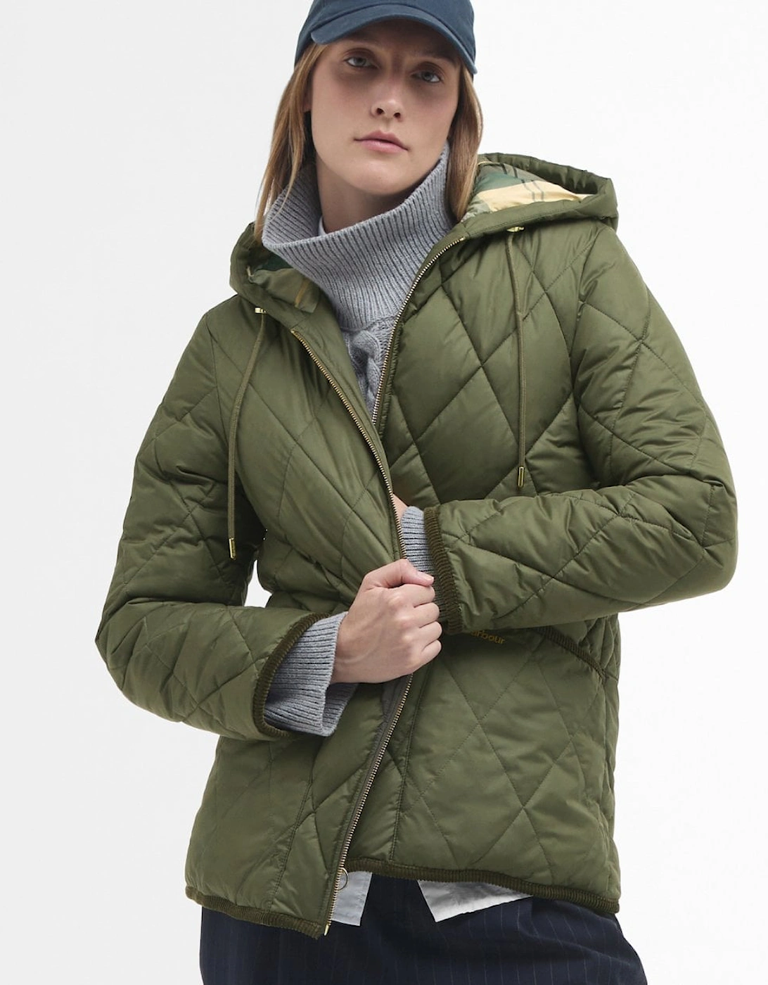 Erin Womens Quilted Puffer Jacket