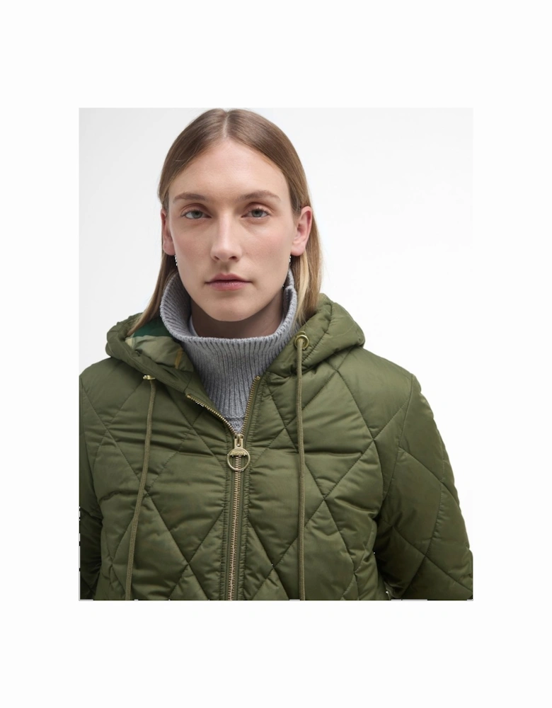 Erin Womens Quilted Puffer Jacket