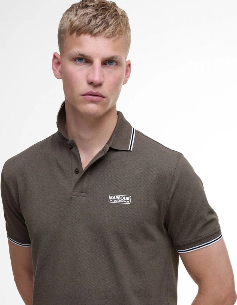 Evan Mens Tipped Polo Shirt