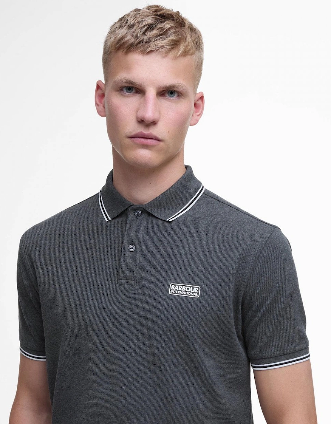 Evan Mens Tipped Polo Shirt