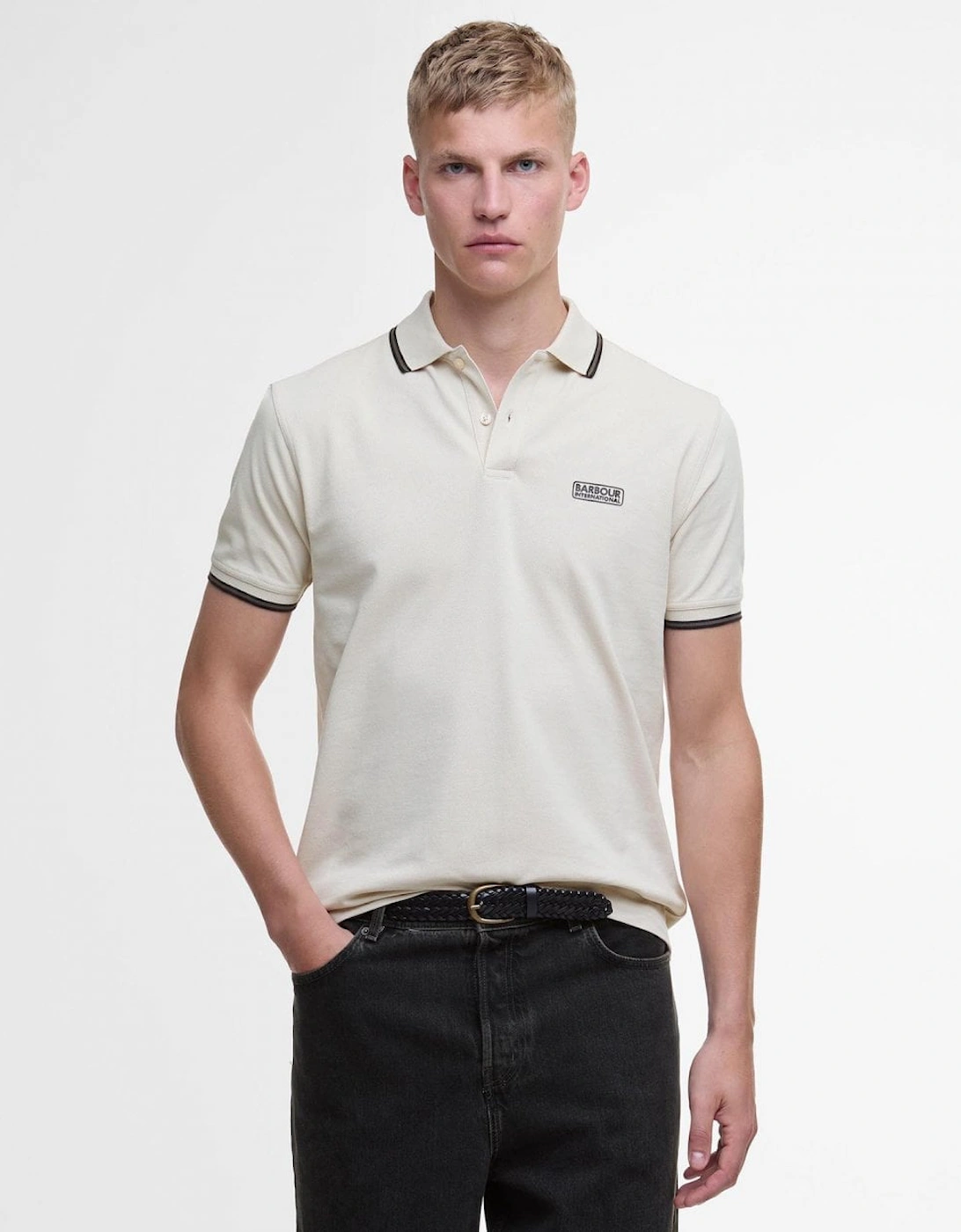 Evan Mens Tipped Polo Shirt, 6 of 5