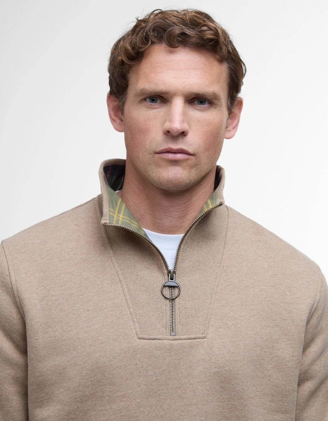 Nelson Mens Half Zip Sweatshirt