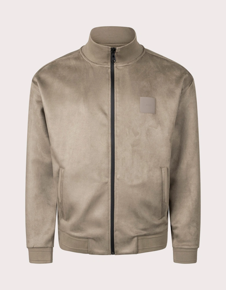 Sutton Suede Track Top