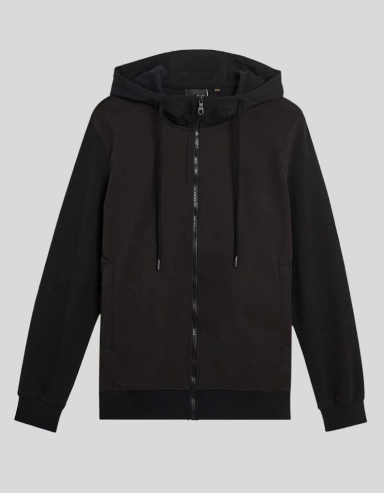 Softshell Hybrid Zip Through Hoodie