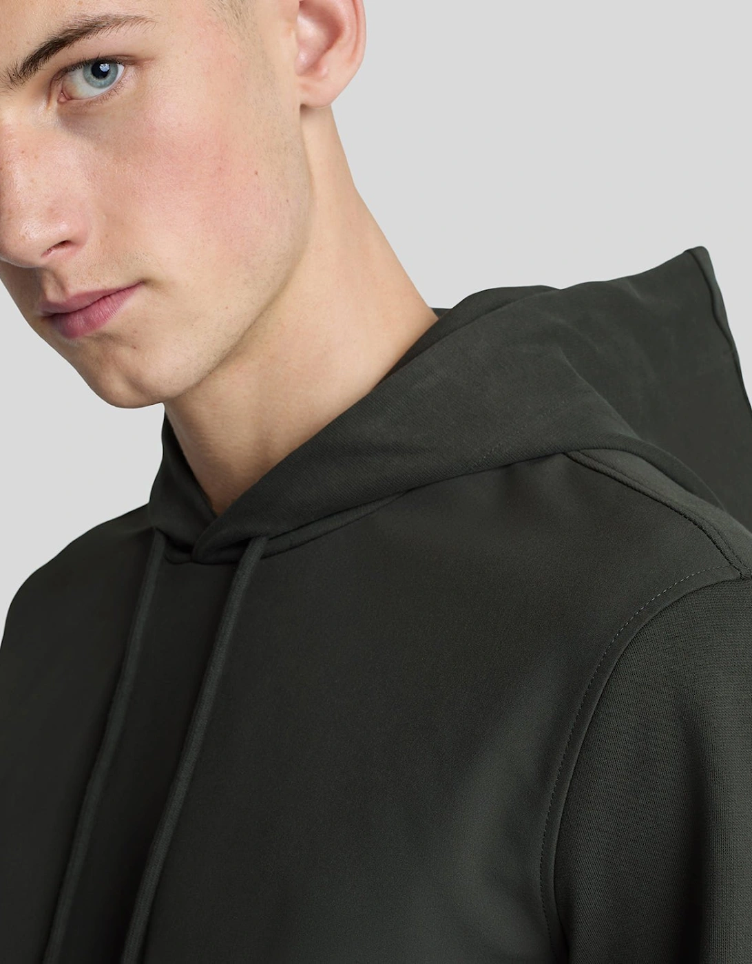 Softshell Hybrid Pullover Hoodie