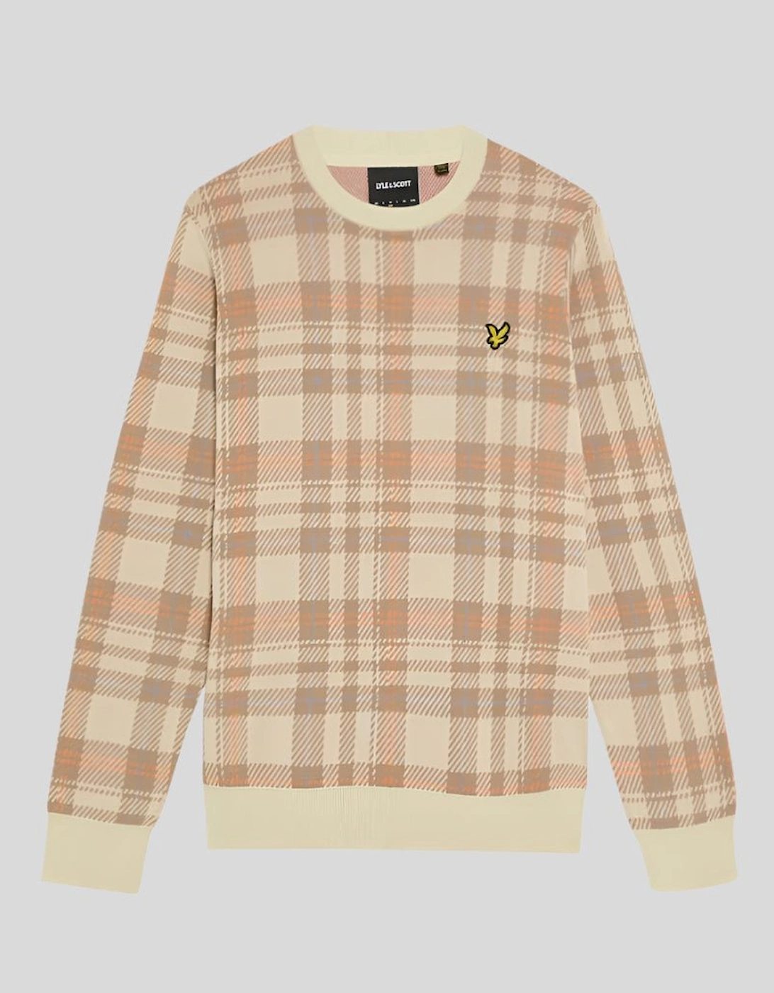 Tartan Crew Neck Jumper, 2 of 1