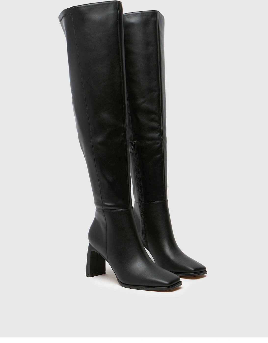 Dulcie Over The Knee Boot - Black