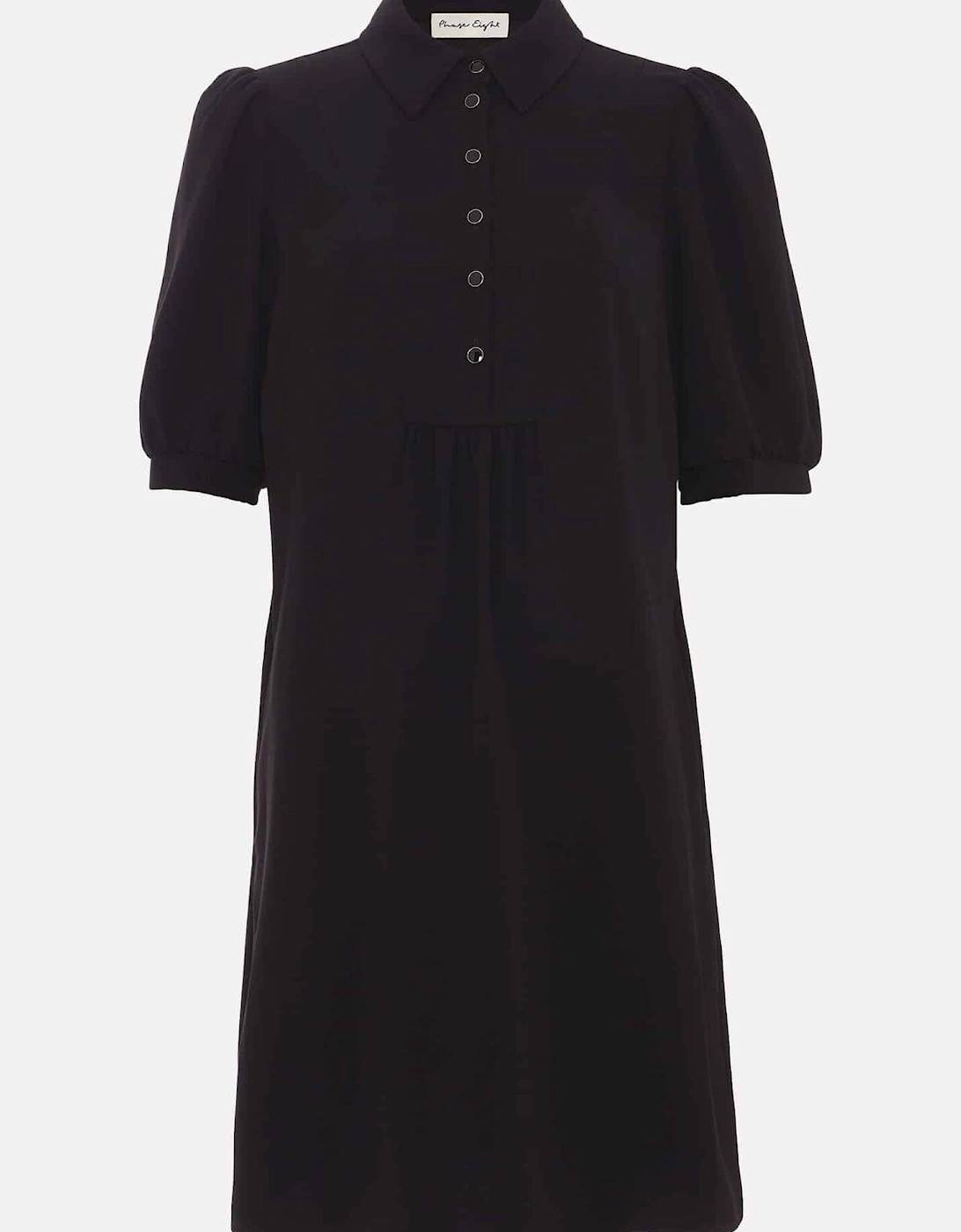 Claudia Button Swing Mini Dress