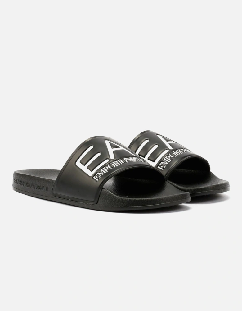 Water Sports Slide PVC Men's Black/White Slides