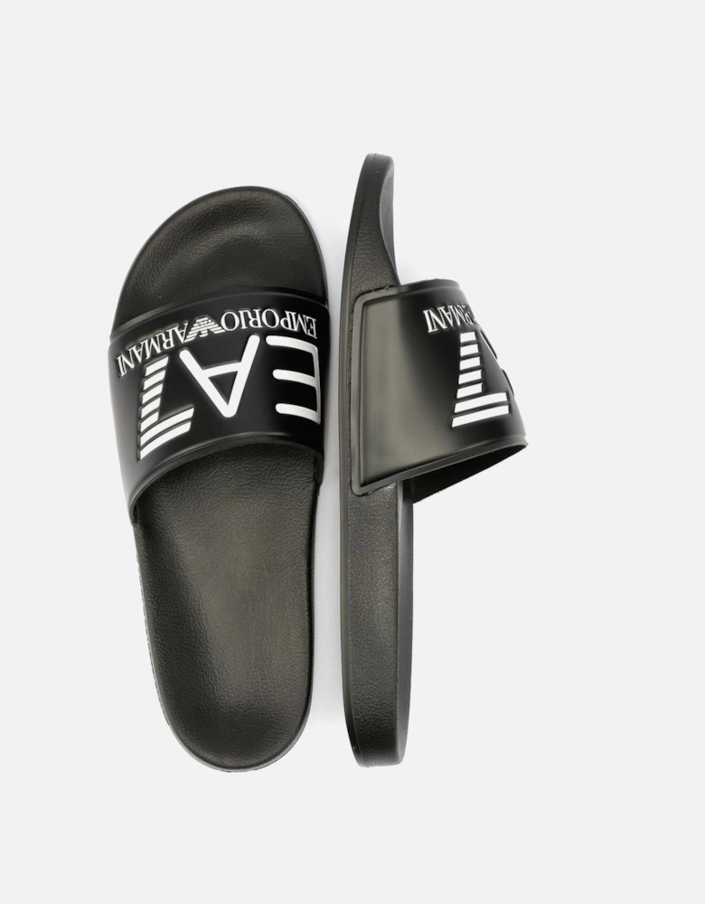 Water Sports Slide PVC Men's Black/White Slides