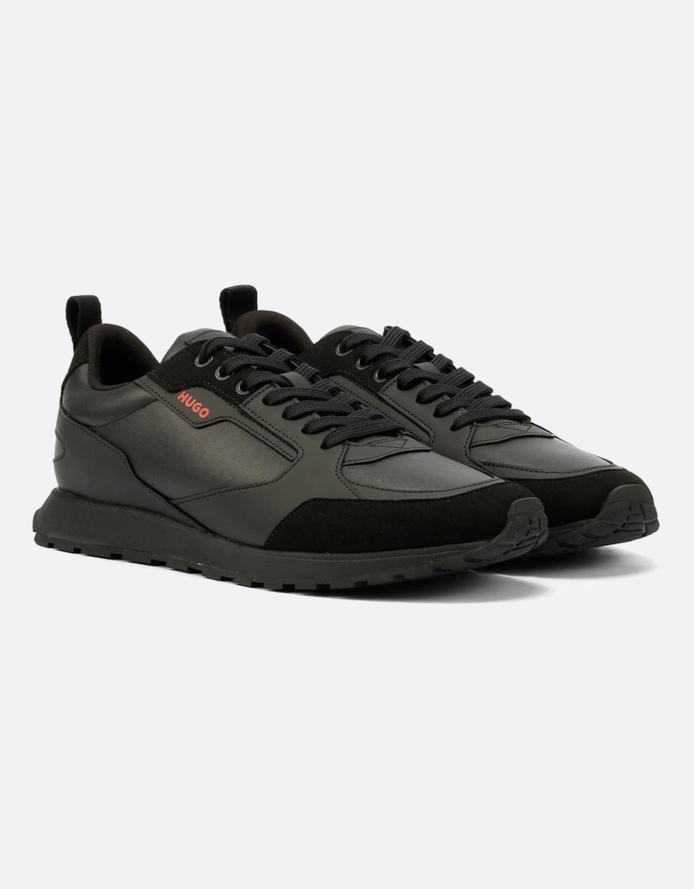 Hugo Icelin Runn Men's Black Trainers