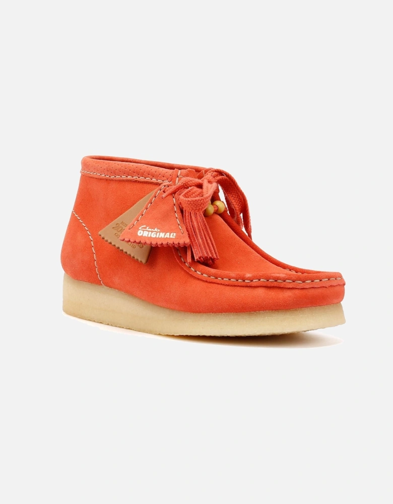 Originals - 26181112 WOMENS WALLABEE BOOT CORAL SUEDE