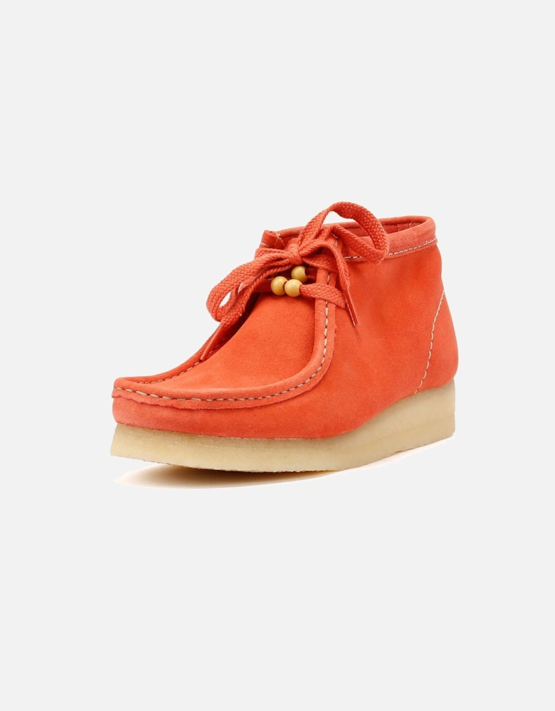 Originals - 26181112 WOMENS WALLABEE BOOT CORAL SUEDE