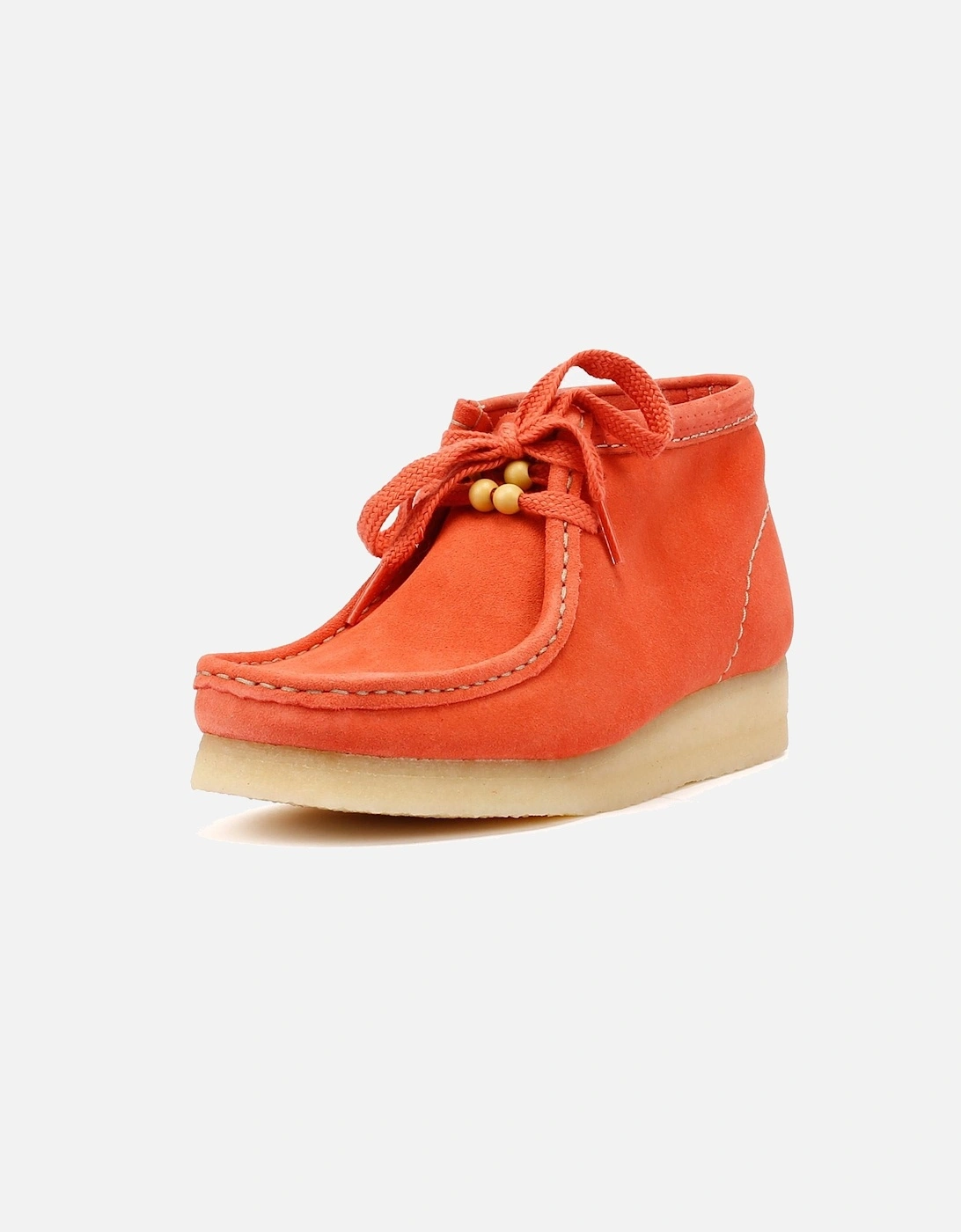 Originals - 26181112 WOMENS WALLABEE BOOT CORAL SUEDE