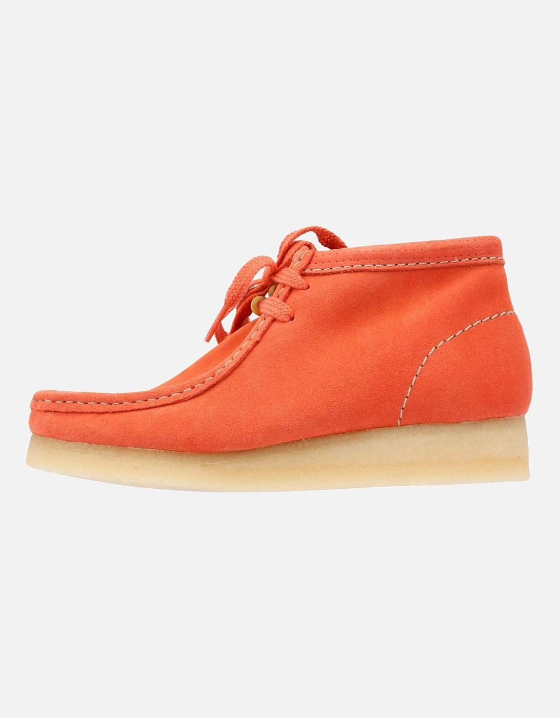 Originals - 26181112 WOMENS WALLABEE BOOT CORAL SUEDE