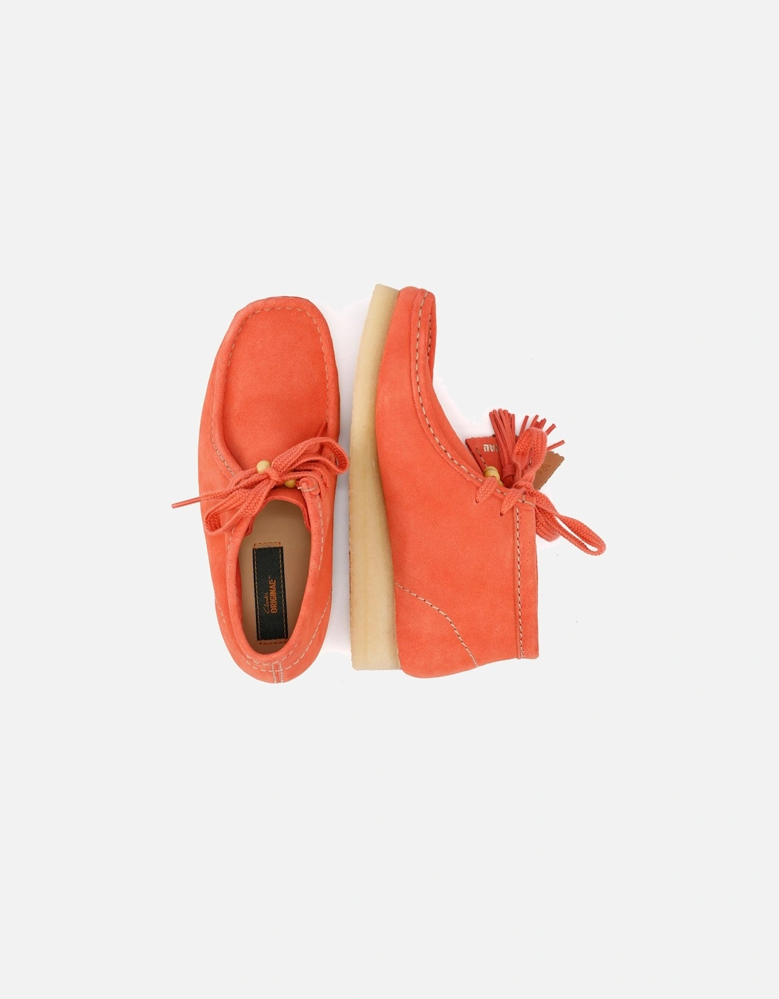 Originals - 26181112 WOMENS WALLABEE BOOT CORAL SUEDE