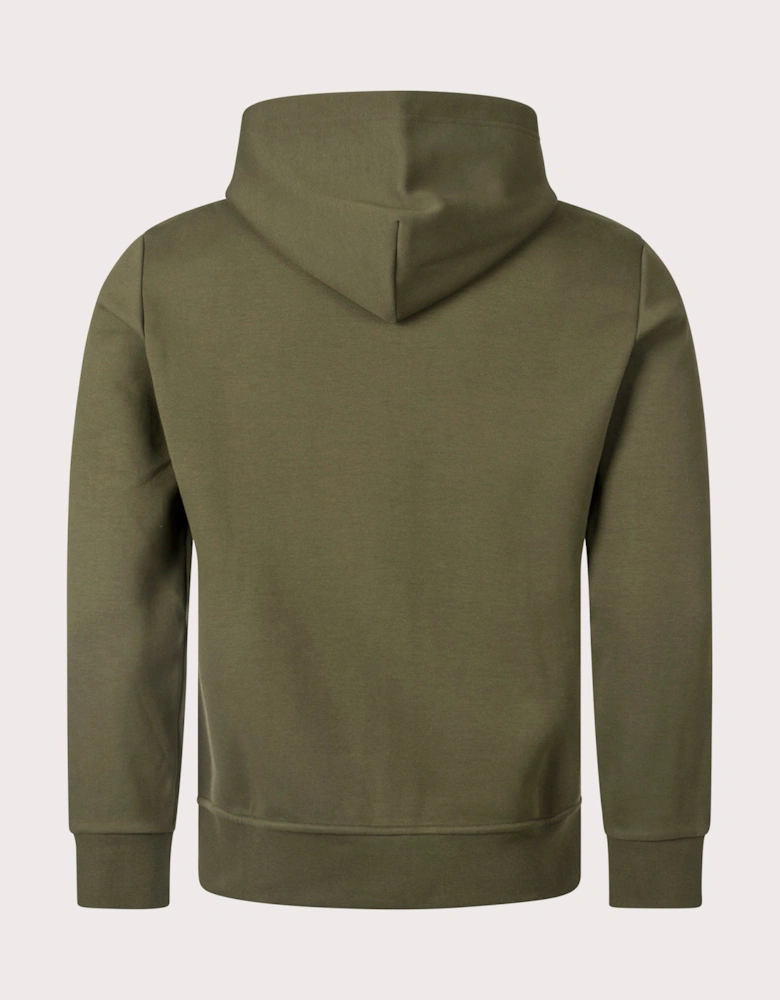 Zip Through Double Knit Hoodie