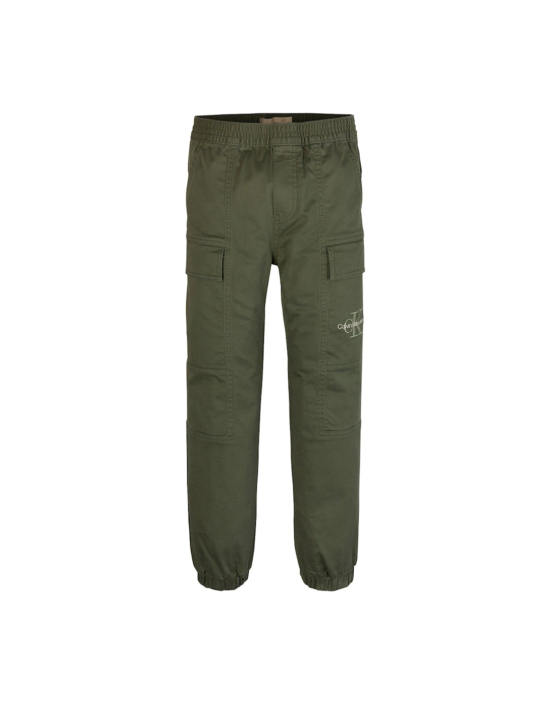 Boys Essential Woven Cargo Pants - Khaki